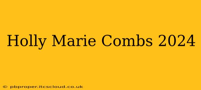 Holly Marie Combs 2024
