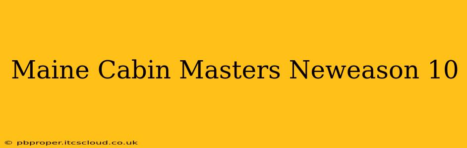 Maine Cabin Masters Neweason 10
