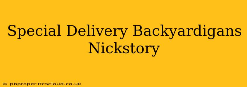 Special Delivery Backyardigans Nickstory